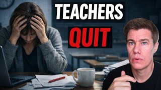 Mental Exhaustion and  Depression Makes Teachers Quit