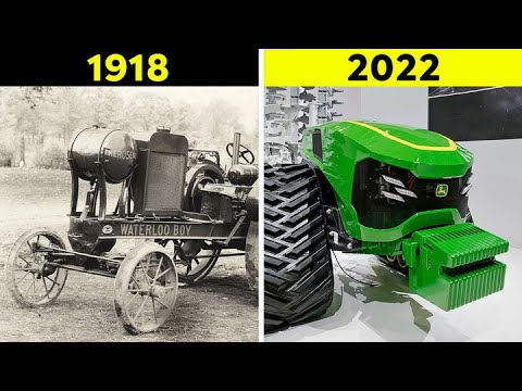 John Deere Tractors EVOLUTION From Then To Now Is INSANE!