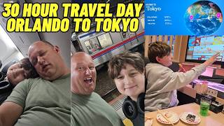 Our 30 hour Travel Day from Orlando to Tokyo Japan for Tanners birthday on Alaska airlines 3/11/2026