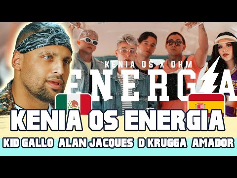 Kenia Os x Kid Gallo x Alan Jacques x D Krugga x Amador - Energía | 🇪🇸ES REACTION/REACCIÓN