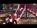 Natalie Emma Baby Alive Doll Park Playground Slide Race Challenge Fantastic Slide