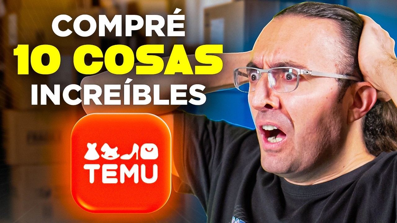 COMPRÉ 10 cosas increíbles en TEMU