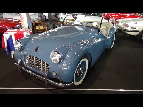 1956 Triumph TR3 smallmouth Roadster - Exterior and Interior - Auto d'Epoca Padova 2017