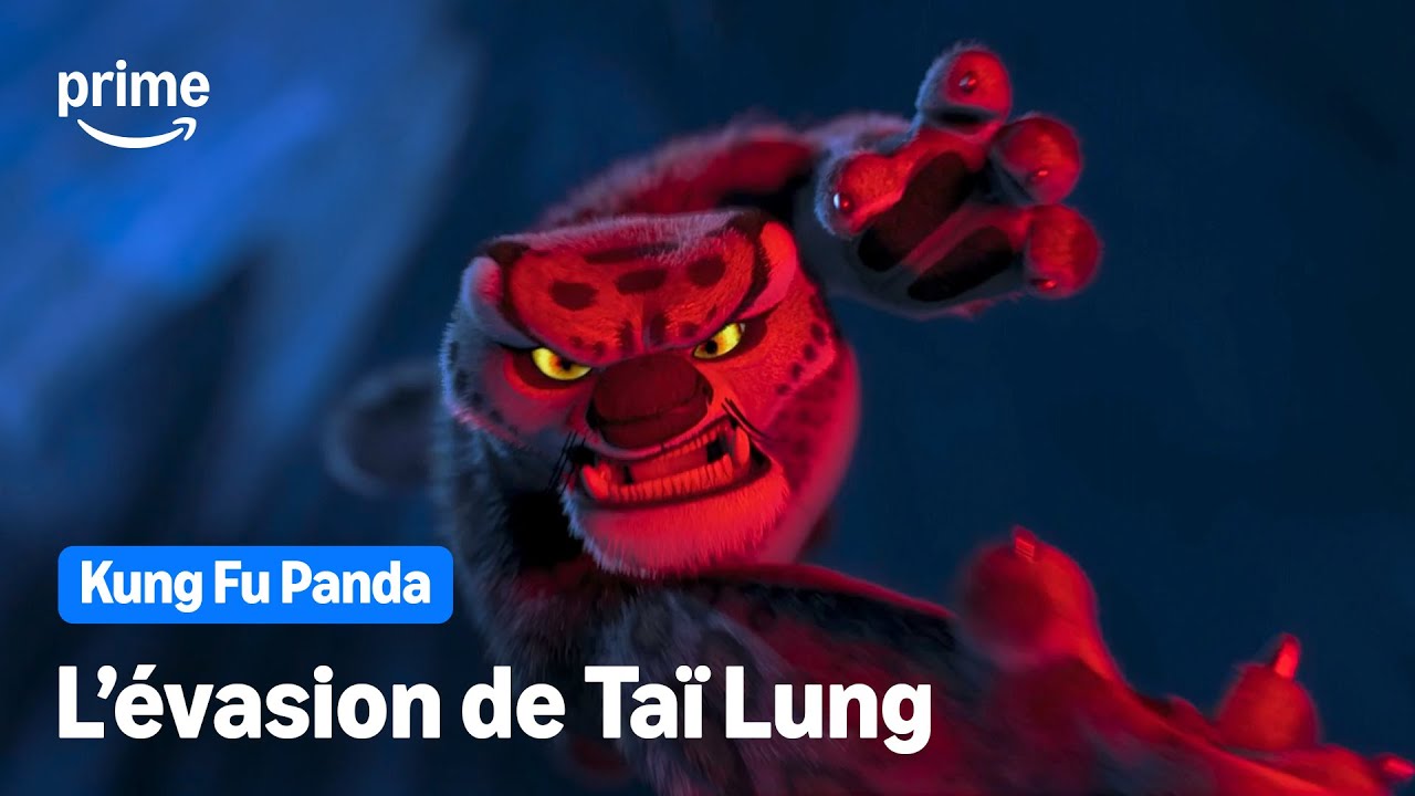 Miniature de la vidéo L’évasion épique de Tai Lung - Kung Fu Panda | Prime Video du film Kung Fu Panda