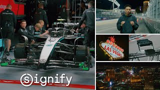 Las Vegas F1 Grand Prix - How 1,548 Signify Lights Power the Night Race!