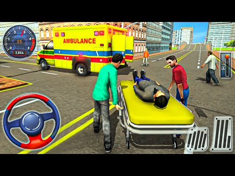 Ambulance Rescue Driver Simulator - Emergency Hero Van Drive 3D - Android GamePlay #3