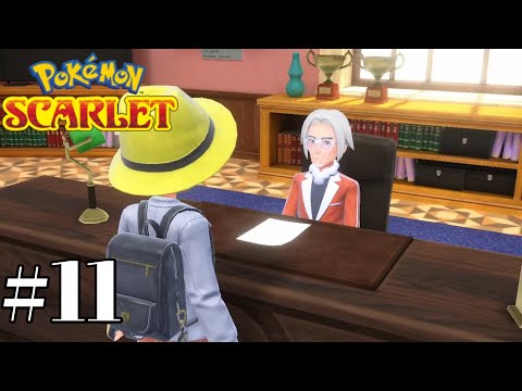 Pokemon Scarlet and Violet - Part 11 - Meeting Teachers of Naranja Academy!