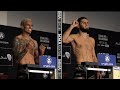 Charles Oliveira, Islam Makhachev First To Scale, On Weight For Title Bout | UFC 280 | MMA Fighting