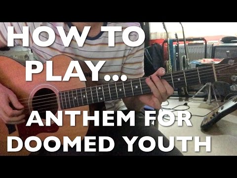 The Libertines - Anthem For Doomed Youth Guitar Lesson