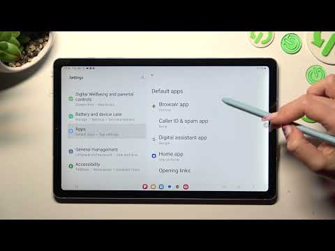 How to Change Default Apps on Samsung Galaxy Tab s6 Lite 2022?