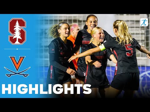 Stanford vs Virginia | NCAA College Women's Soccer | Highlights - November 06, 2025
