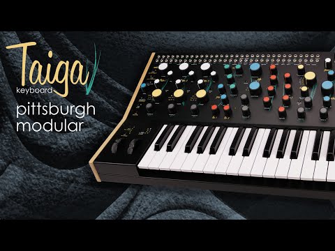 Pittsburgh Modular Taiga Keyboard Sound Demo (no talking)