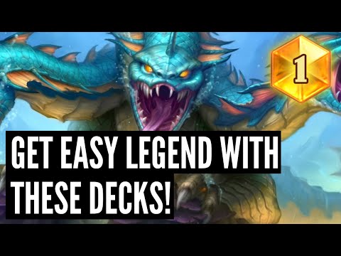 The 5 BEST Post-Nerf decks to get LEGEND in Standard and Wild!