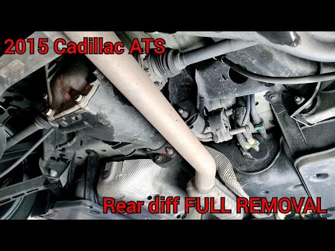 2015 Cadillac ATS 2.5 rear differential replacement