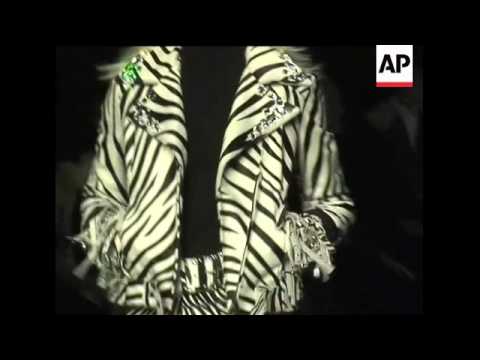 Crystals glam up the Blumarine collection in Milan