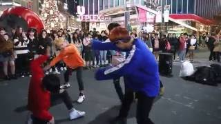 JHKTV] sin chon street dance  toy team   monster