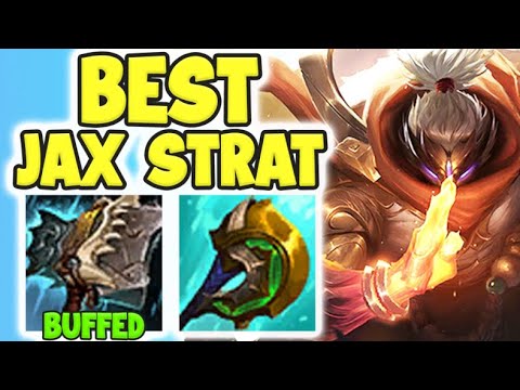 RETURN OF THE KING? NEW BUFFED JAX HULLBREAKER COMBO 100% UNFAIR! JAX GAMEPLAY! - League of Legends