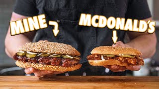 Making The McDonald's McRib At Home | But Better