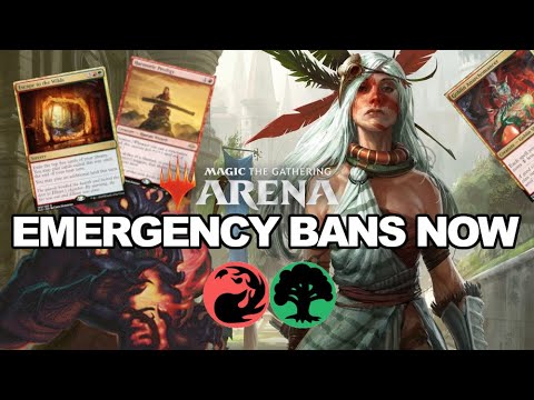 Shamans Are The MOST BROKEN 🏆 Thing Now - Gruul Green/Red Aggro - MTG Arena Historic