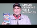 Norm Macdonald records outgoing voicemail messages for fans | “Based on a True Story” Video
