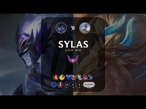 Sylas Mid vs Galio - EUW Master Patch 13.4