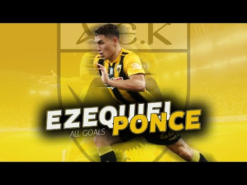 AEK FC - Ezequiel Ponce - "The Tank" ● All Goals for AEK - 2018/19