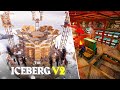 THE ICEBERG V2 - Best 3X3 Clan Base In RUST? Open Core + Widegap | Rust Building Tutorial 2023