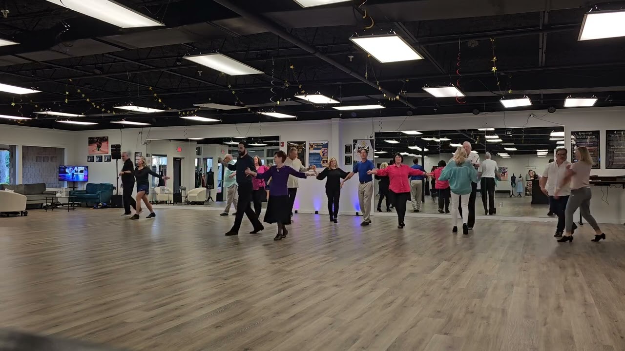 Rhythm, connection, and community on the dance floor - Look at that fun Rumba Group Class