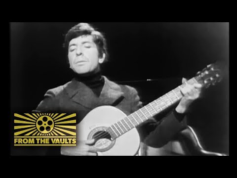 Pop-up Video: Leonard Cohen performs 'The Stranger Song' first TV music appearance | From the Vaults