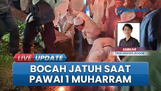 Pawai Obor Peringatan 1 Muharram di Bogor Berubah Dramatis, Seorang Bocah Jatuh ke Saluran Air
