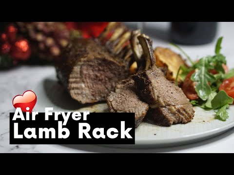 Air Fried Lamb Rack Recipe | Juicy Lamb Rack Recipe | Quick & Easy Recipe