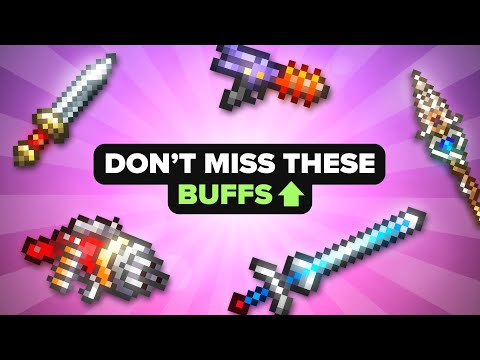 Terraria 1.4.5 - 30 Obscure BUFFS