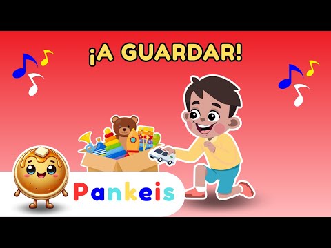 A Guardar los Juguetes! | Canciones Infantiles | Pankeis