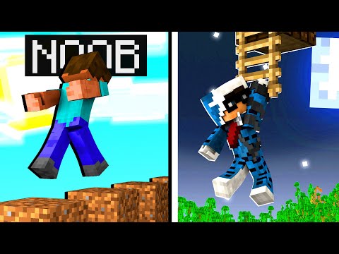 PARKOUR NOOB vs PARKOUR PRO   MINECRAFT ITA