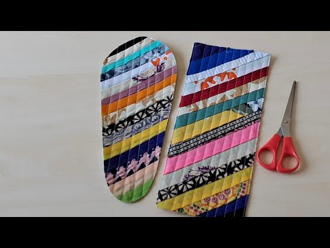 Using leftover fabric to create a unique item/sewing idea