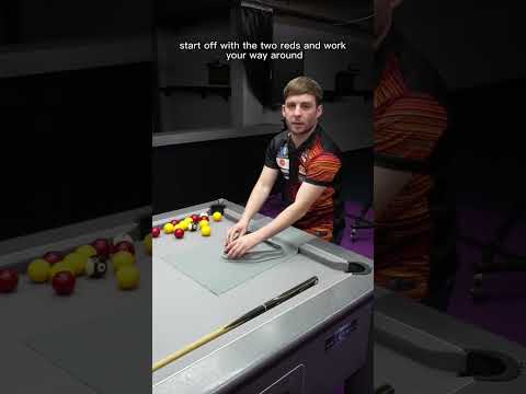 How to rack pool balls for international 8 ball rules ✅ #tips #billiards #8ballpool