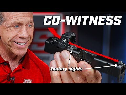Co-Witness Your Red Dot With Factory Iron Sights