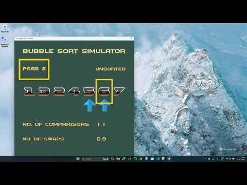 Learn Bubble Sort Step By Step Visually Code In C And Python