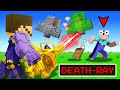 Using a DEATH RAY in Minecraft (Insane Craft)