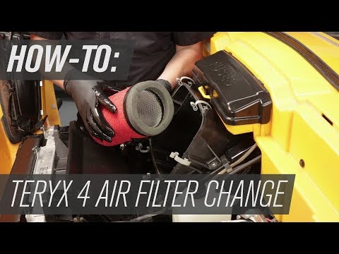 Air Filter Change | Kawasaki Teryx4