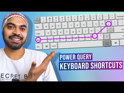 Power Query Advanced Editor Shortcuts