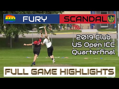 FURY vs SCANDAL | 2019 Club US Open ICC Quarterfinal | FULL GAME HIGHLIGHTS