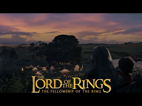 The Lord of the Rings | Gandalf & Bilbo | The Shire | Ambient Soundscape