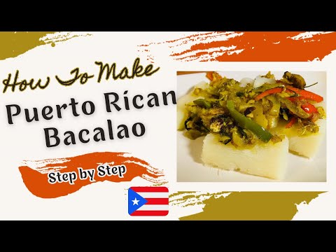 BACALAO Recipe | Puerto Rican salted cod