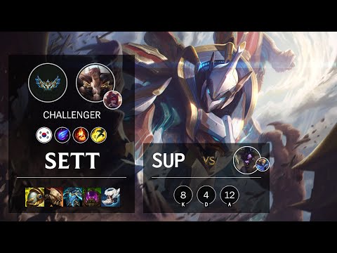Sett Support vs Alistar - KR Challenger Patch 12.5
