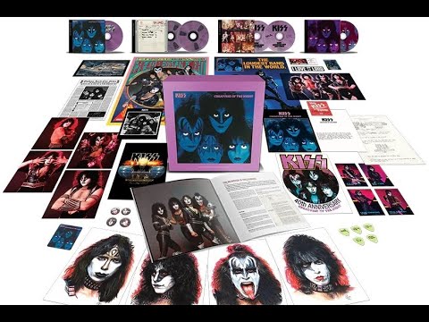 INDEPTH UNBOXING of KISS "Creatures Of The Night" 40th Anniversary Box Set With Designer Tom Jermann