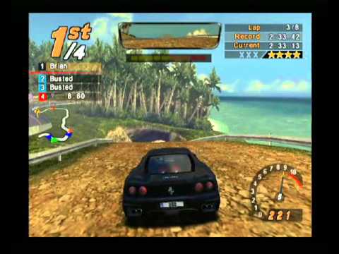 Need for Speed: Hot Pursuit 2, 8 Laps Island Outskirts - Ferrari 360 Challenge
