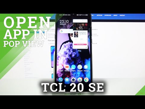 Open Apps in Pop-Up View - TCL 20 SE and Windowed Mode