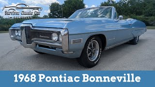Video Thumbnail for 1968 Pontiac Bonneville Convertible