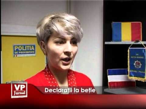Declaraţii la beţie